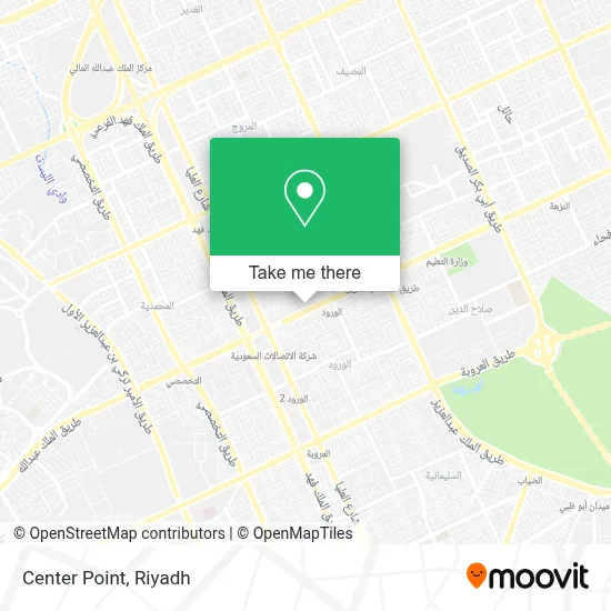 Center Point map