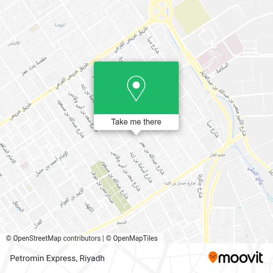 Petromin Express map