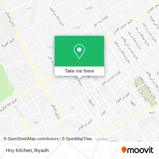 Hny Kitchen map