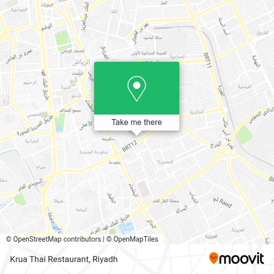 Krua Thai Restaurant map