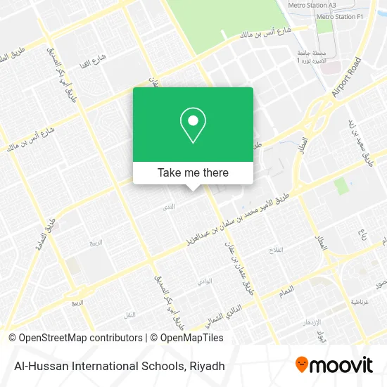 Al-Hussan International Schools map