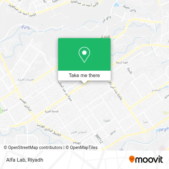 Alfa Lab map