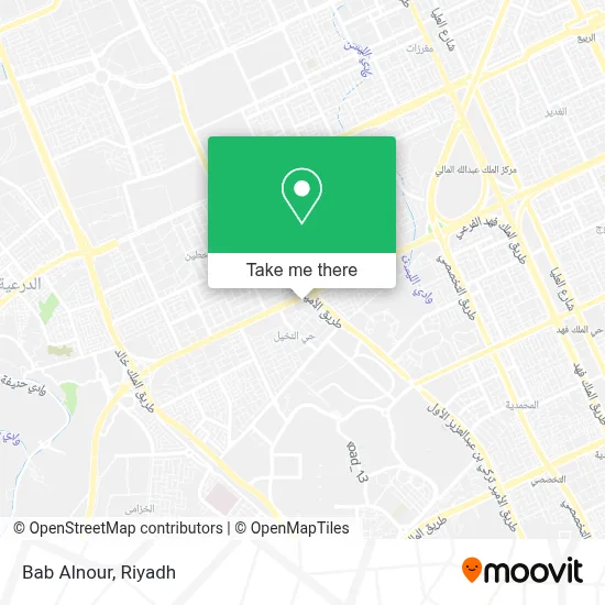 Bab Alnour map