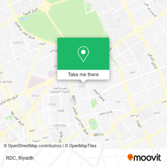 RDC map