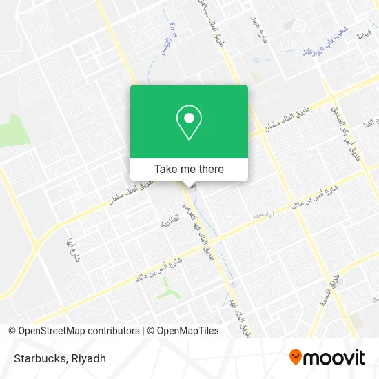 Starbucks map
