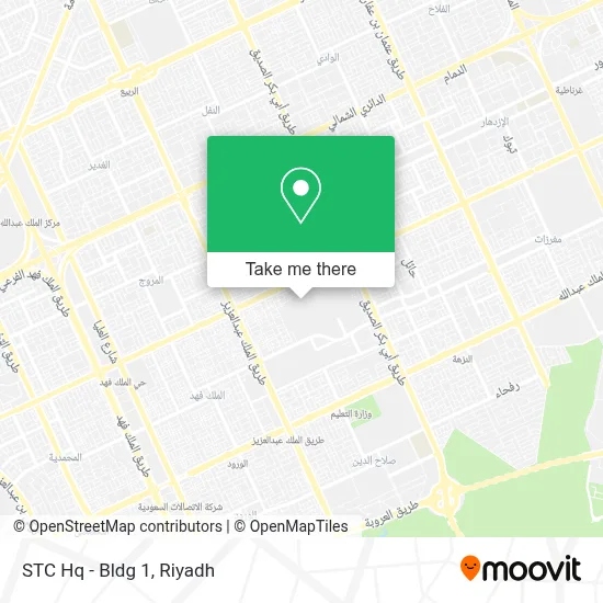 STC Hq - Bldg 1 map