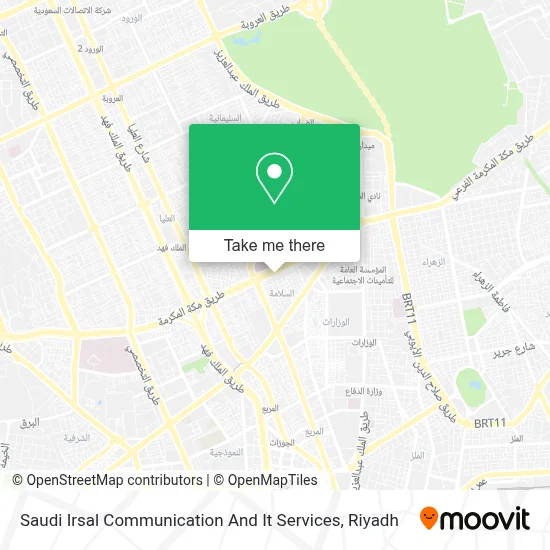 Saudi Irsal Communication And It Services map