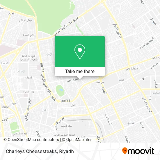 Charleys Cheesesteaks map