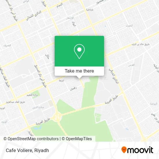Cafe Voliere map