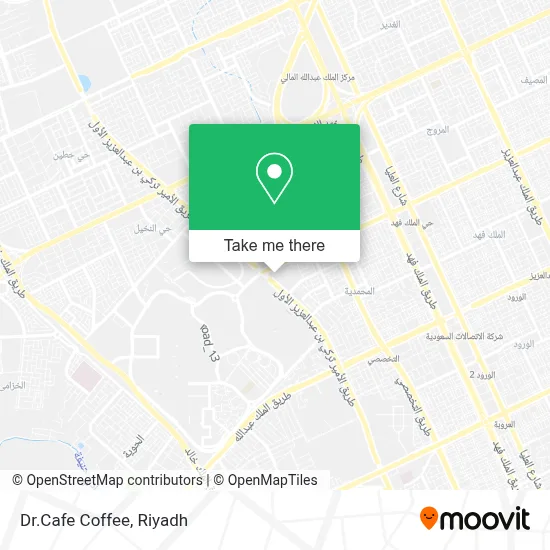 Dr.Cafe Coffee map