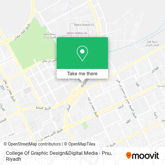 College Of Graphic Design&Digital Media - Pnu map