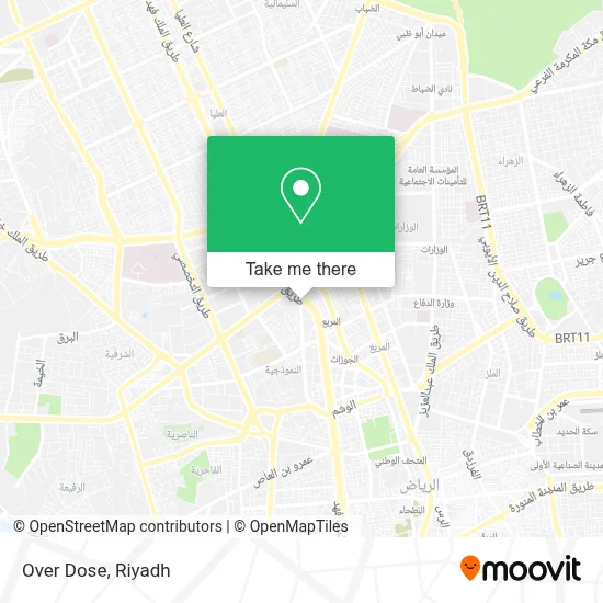 Over Dose map