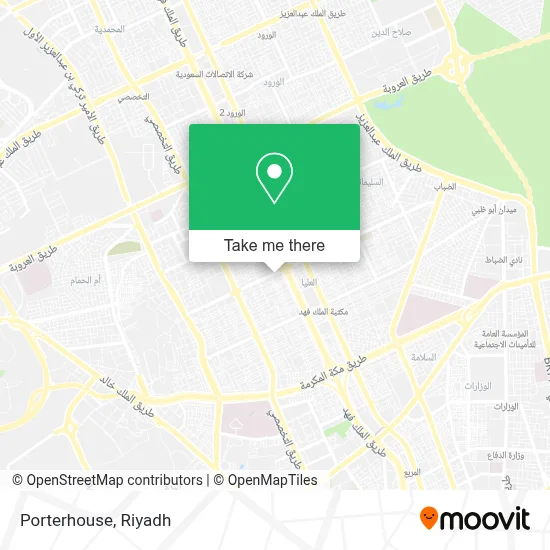 Porterhouse map
