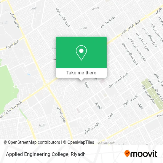 Applied Engineering College map