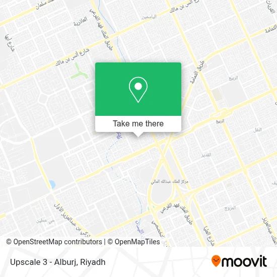 Upscale 3 - Alburj map