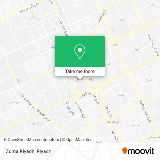Zuma Riyadh map