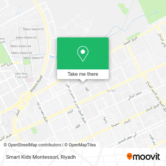 Smart Kids Montessori map