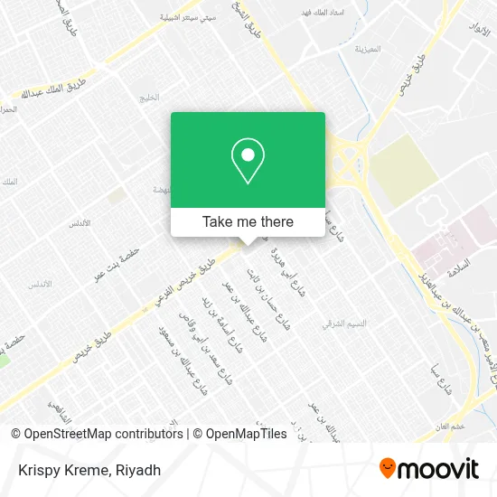 Krispy Kreme map