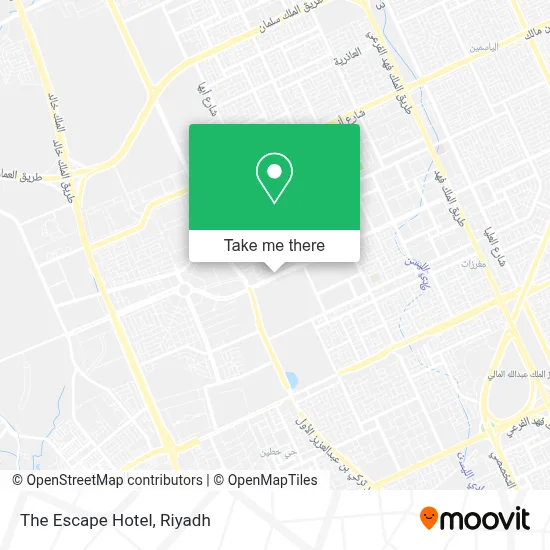 The Escape Hotel map