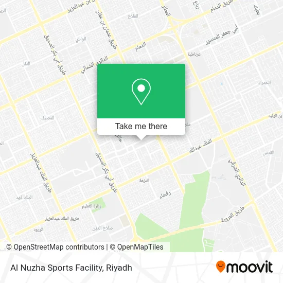 Al Nuzha Sports Facility map