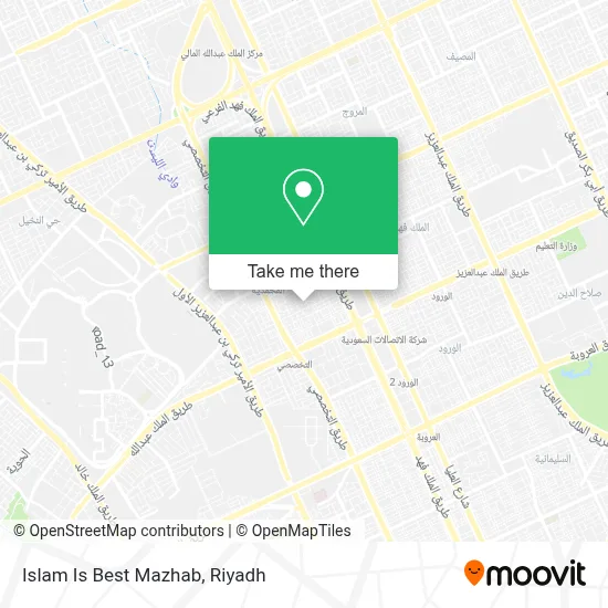 Islam Is Best Mazhab map