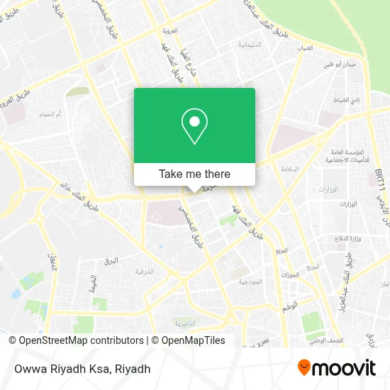 Owwa Riyadh Ksa map