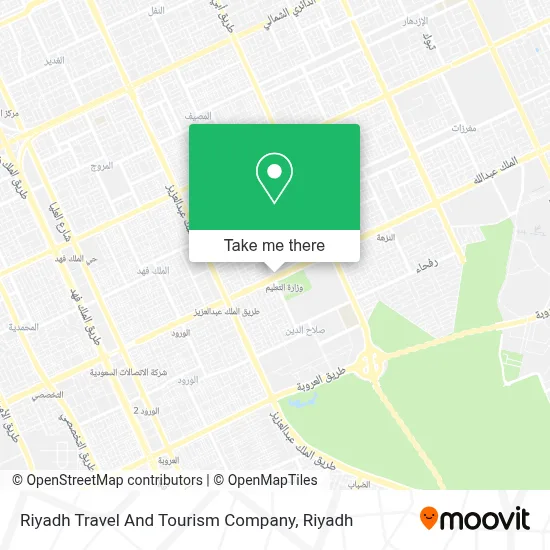 Riyadh Travel And Tourism Company map
