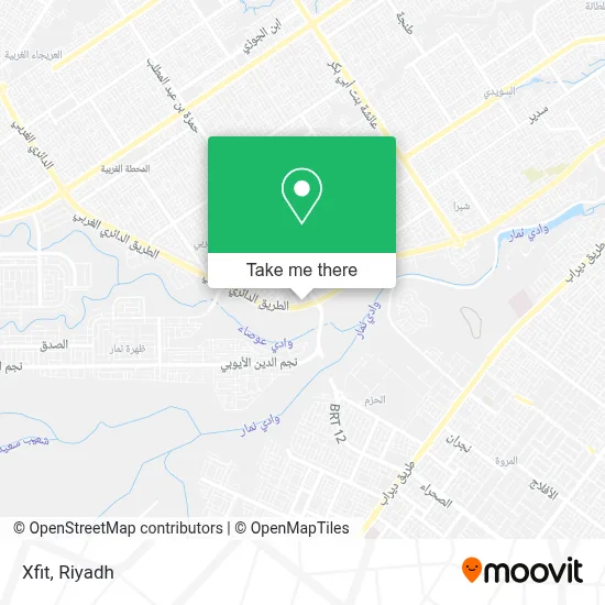 Xfit map