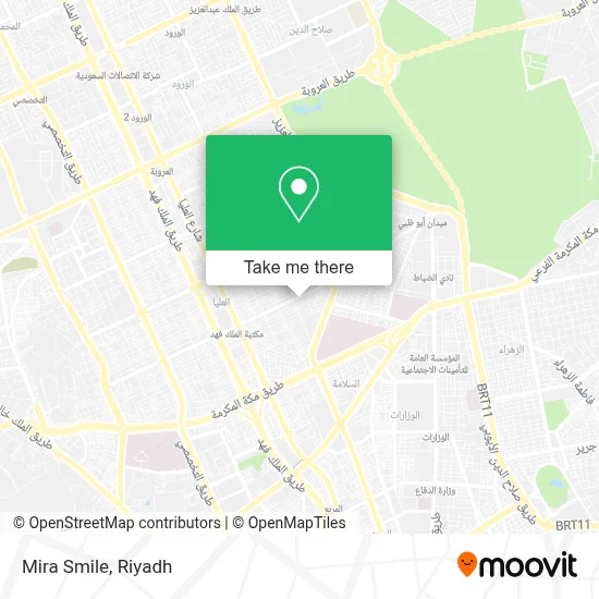 Mira Smile map