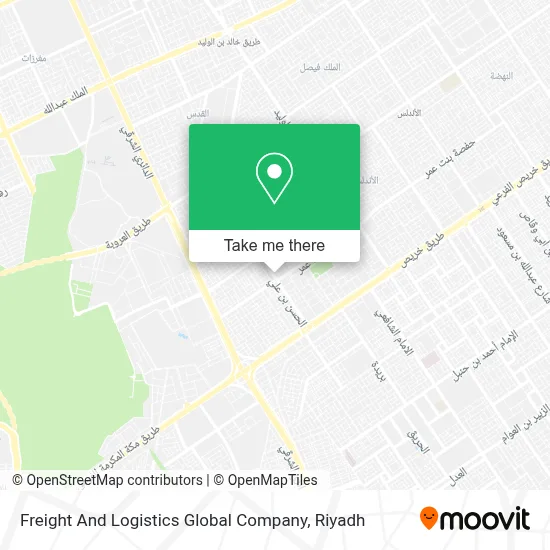 Freight And Logistics Global Company map