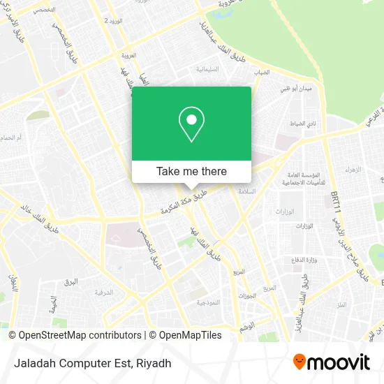 Jaladah Computer Est map