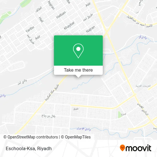 Eschoola-Ksa map