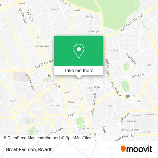 Great Fashion map