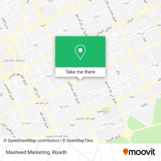 Masheed Marketing map