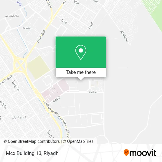 Mcx Building 13 map