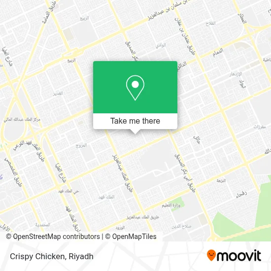 Crispy Chicken map