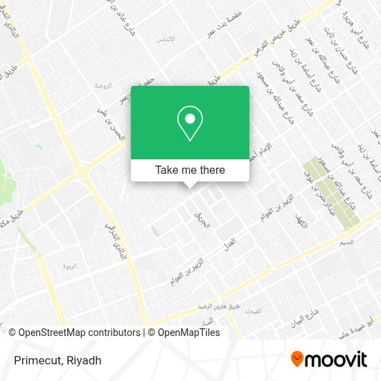 Primecut map