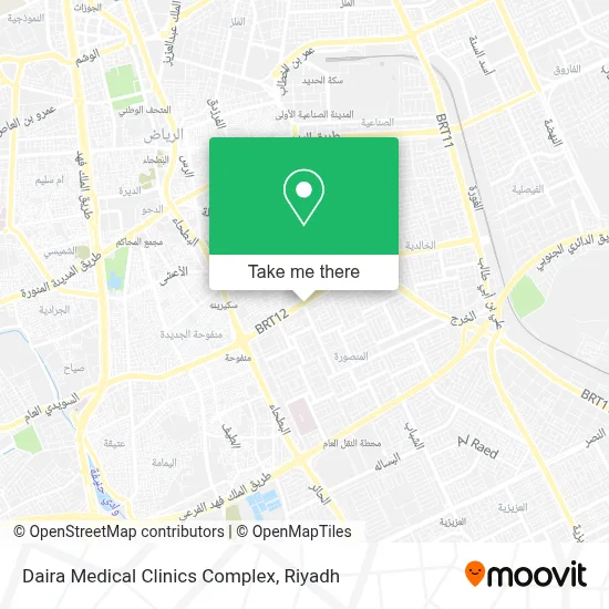 Daira Medical Clinics Complex map