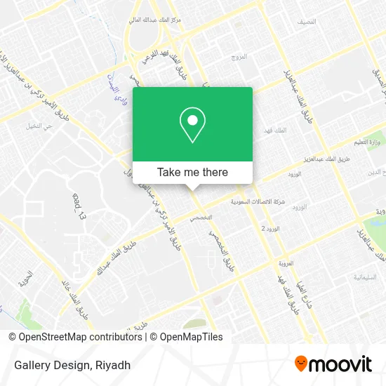 Gallery Design map