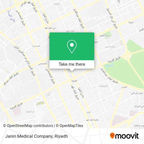 Janin Medical Company map
