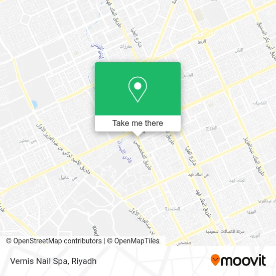 Vernis Nail Spa map