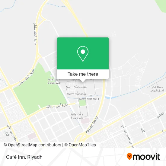 Café Inn map