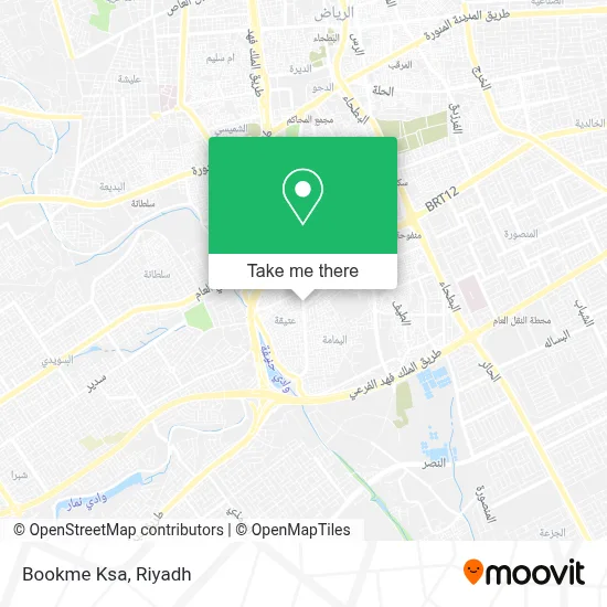 Bookme Ksa map