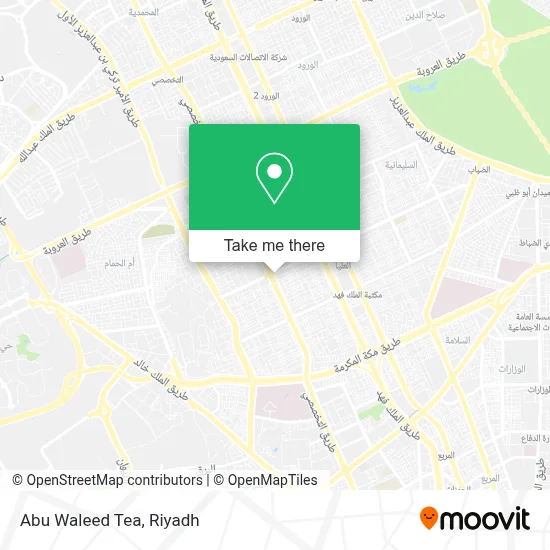Abu Waleed Tea map