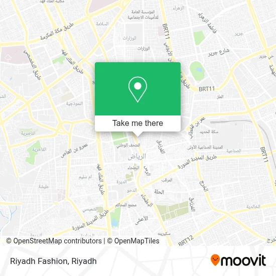 Riyadh Fashion map