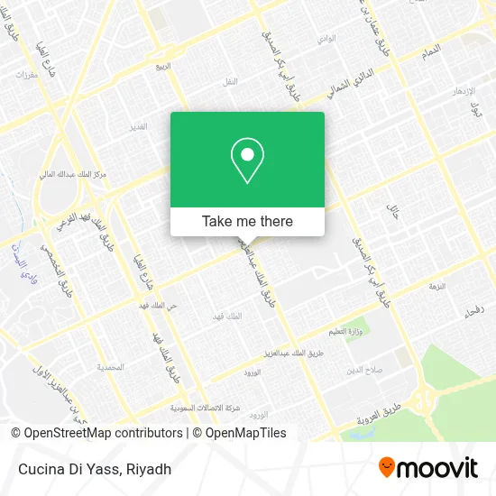 Cucina Di Yass map