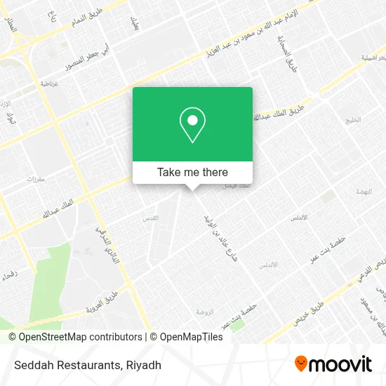 Seddah Restaurants map