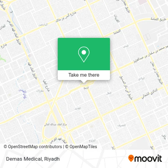 Demas Medical map