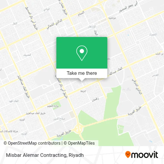 Misbar Alemar Contracting map