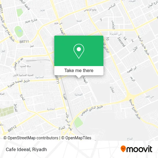 Cafe Ideeal map